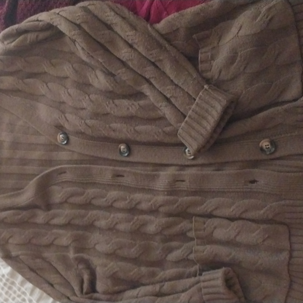 XXL brown cardigan Jessica brand off amazon